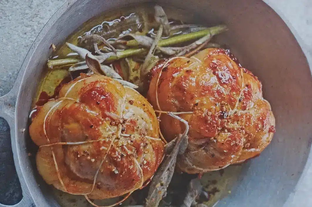 paupiettes de veau beurre de sauje ecrasé de pommes de terre