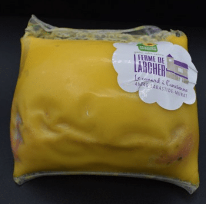 Foie Gras de Canard mi cuit façon Torchon