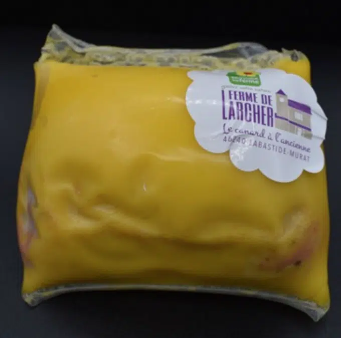 Foie Gras de Canard mi cuit façon Torchon